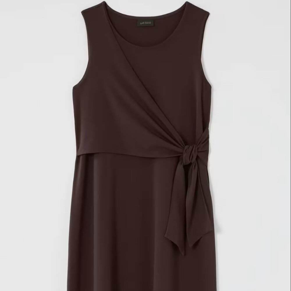 NWT J.Jill Wearever Tie-Waist Dress